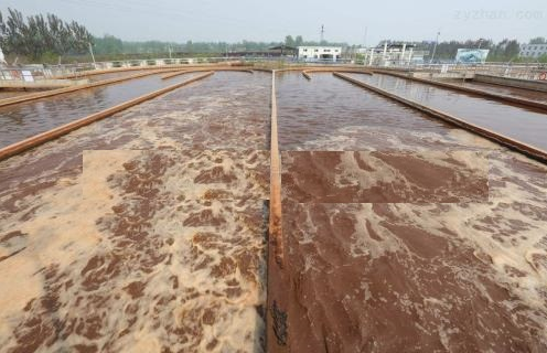 (圖:電廠(chǎng)煙氣脫硫廢水起泡泡沫池)