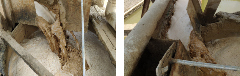 （圖：洗沙泥漿消泡劑產(chǎn)品應用）